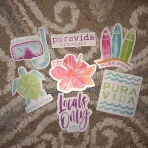 Puravida sticker pack